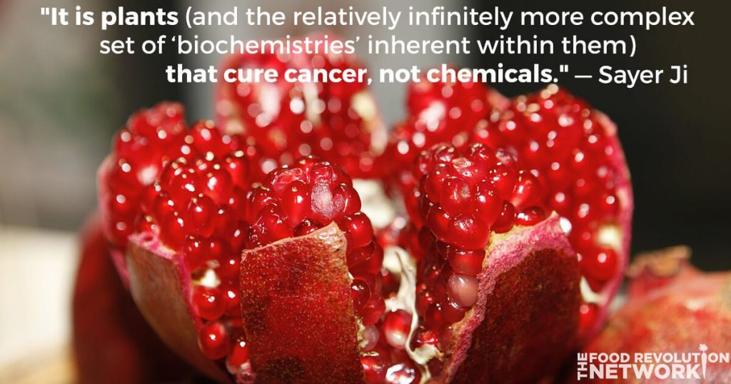 Pomegranate is a cancer-killing food