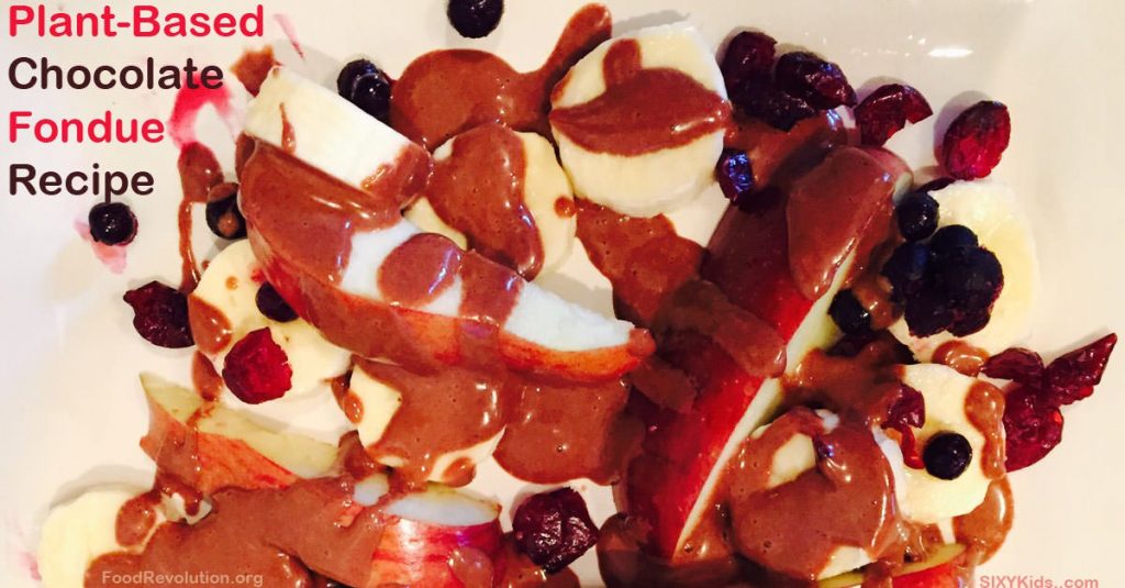 Plant-Based Recipe Chocolate Fondue