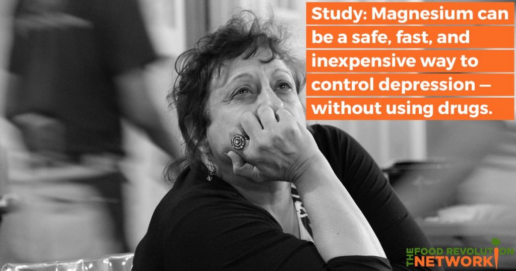 Magnesium is a proven, natural depression treatment without drugs