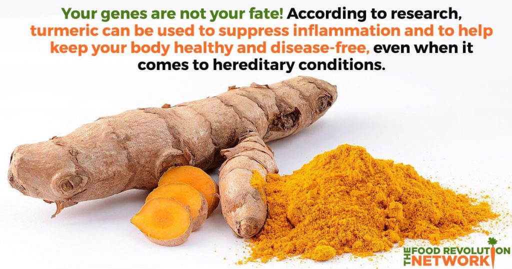 Turmeric health benefits genetics