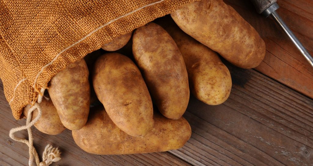 bag of potatoes