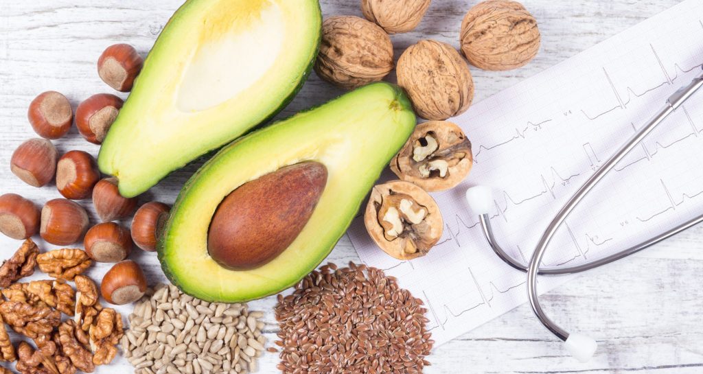 Avocado nuts and seeds