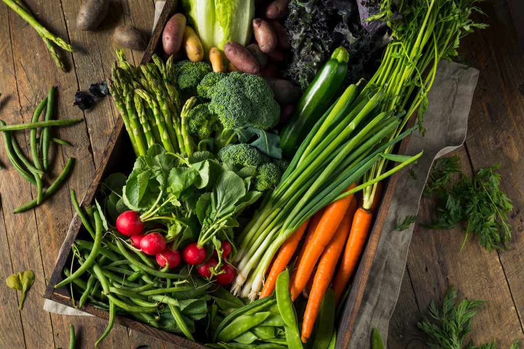 season vegetables